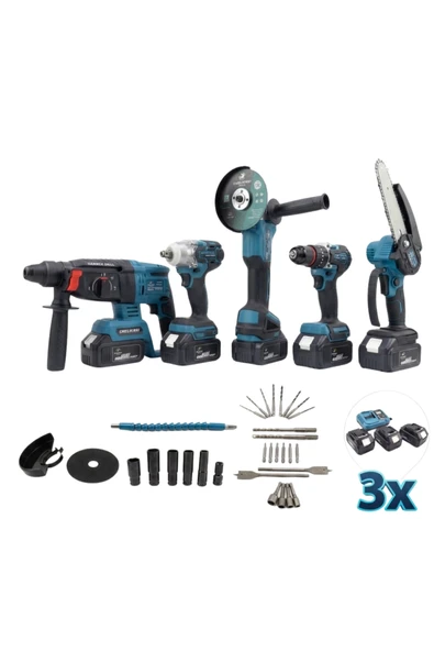 CHELİKBEİ Mk350 5'li Set Profesyonel Serisi - Resim 2