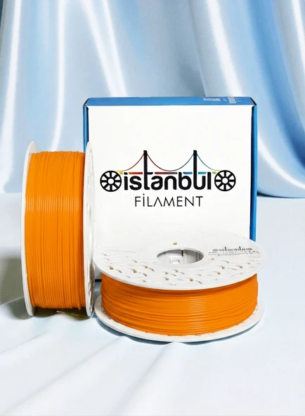 3D Baskı ASA Filament Turuncu 1 kg  1,75MM  0,05 mm Bambu Lab Uyumlu ürün görseli 1
