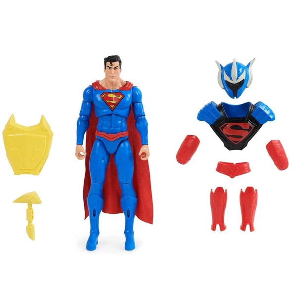 Lisasnlı Superman Aksiyon Figürü - 30 cm Dev Boy ve 9 Özel Aksesuar ürün görseli 1