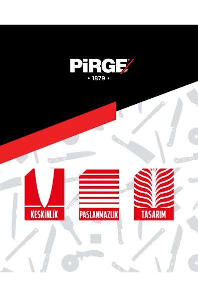 PİRGE Ecco Şef Bıçak Seti 2 Parça 35149 - Resim 2