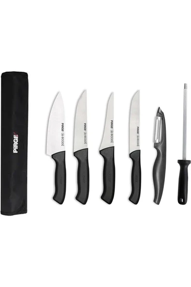 PİRGE Superchef Çantalı Gastronomi Bıçak Seti 7 Parça ürün görseli 1