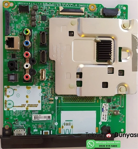 LG 43UH610N 49UH610N ANAKART EAX66943504(1.0) EBT64319302 64319302 ürün görseli 1