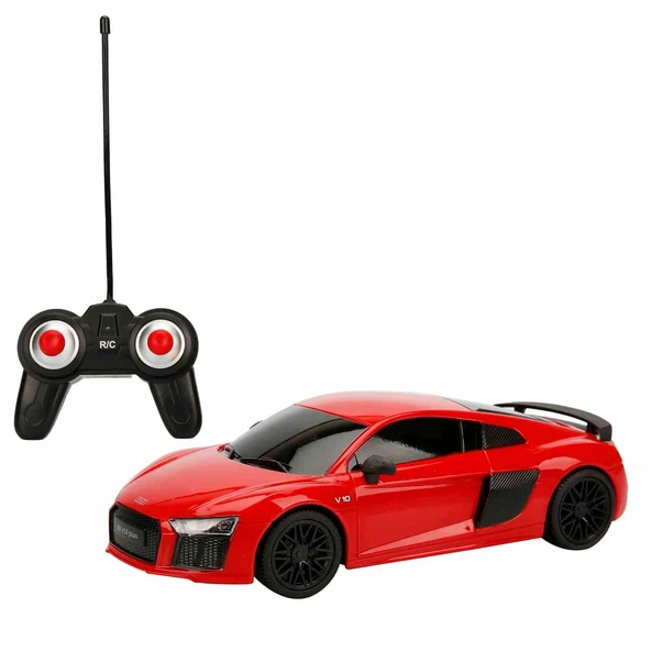 Audi R8 Kırmızı 1:24 Işıklı Uzaktan Kumandalı Araba 39502 ürün görseli 1