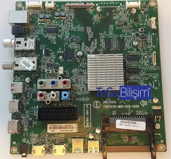 PHILIPS 48PFK5500/12 ANAKART 715G7030-M0G-000-005K (WK:1504) 703TQFPL081 CBPFF8FBA2CT ürün görseli 1