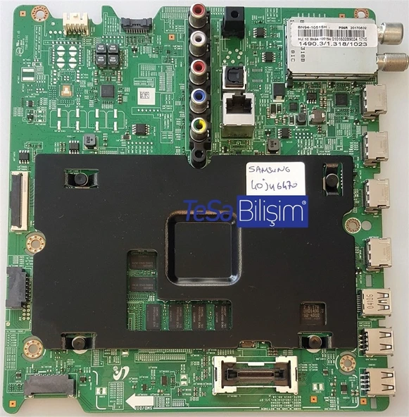 SAMSUNG UE40JU6470 ANAKART, BN94-10515H, BN41-02344D, BN94-10160N ürün görseli 1