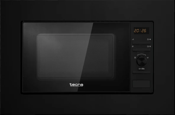 Tecna TAMW1-S 20L Siyah Ankastre Mikrodalga Fırın ürün görseli 1