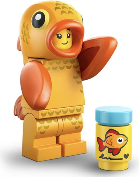 LEGO Minifigures 71051 Series 28 : 3.Goldfish Costume ürün görseli 1