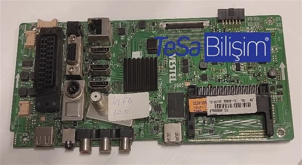 17MB96 23306110 23241855 VES490UNDL-2D  VESTEL 49FD7000 ANAKART MAINBOARD ürün görseli 1