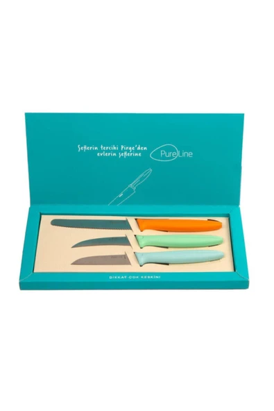 Pure Line Sebze Meyve Bıçak Seti 46100 - Resim 3