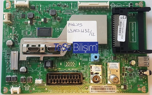 PHILIPS 43PFS4132/12 ANAKART, 715G8659-M01-000-004Y, 703TQHPL032 ürün görseli 1