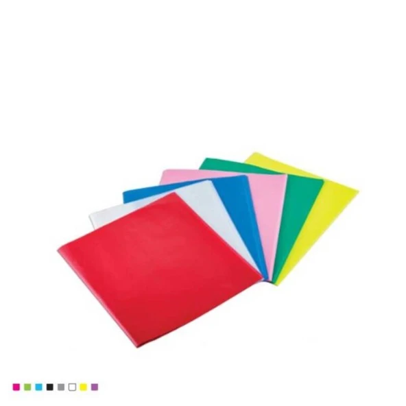 A4 Boyutunda Renkli ve Şeffaf Defter ve Kitap Kabı 10'lu Paket ürün görseli 1