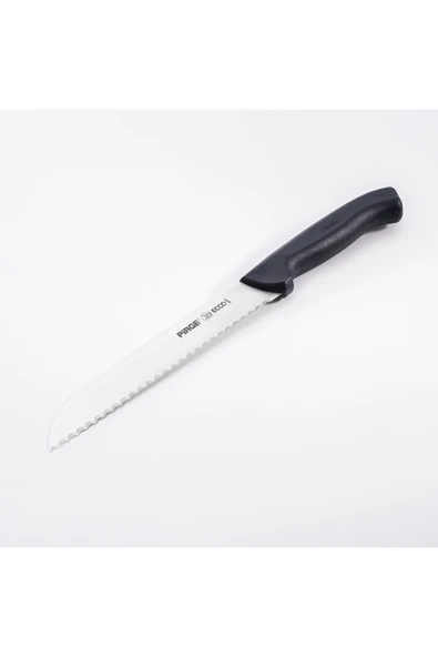 PİRGE ECCO EKMEK BIÇAĞI PRO 17,5 CM SİYAH ürün görseli 1