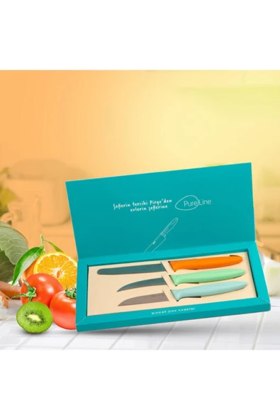 Pure Line Sebze Meyve Bıçak Seti 46100 ürün görseli 1