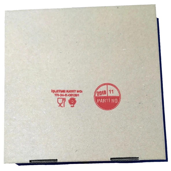 Pizza Kutusu 26x26x4cm 100 Adet - Resim 4