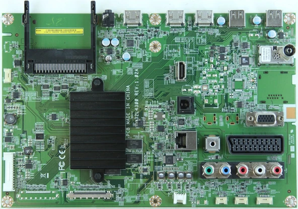 TOSHIBA 40L6353D ANAKART, 32L4300 REV:1.02A, 60EB40M1EB01P, 1B332110 ürün görseli 1