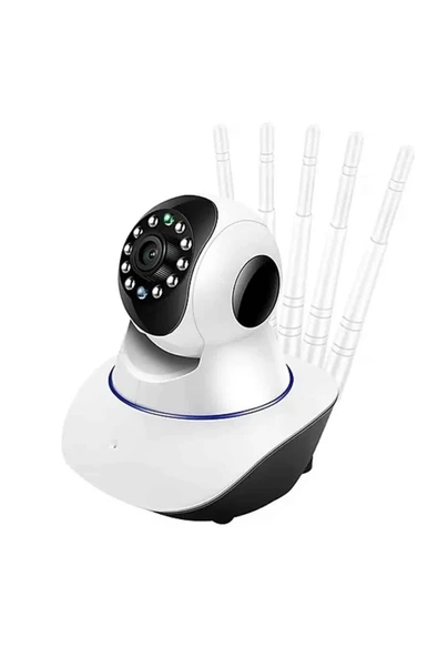 Akıllı Gece Görüşlü Sensörlü Wifi Kamera Telefondan Takip Edilebilir - Resim 5