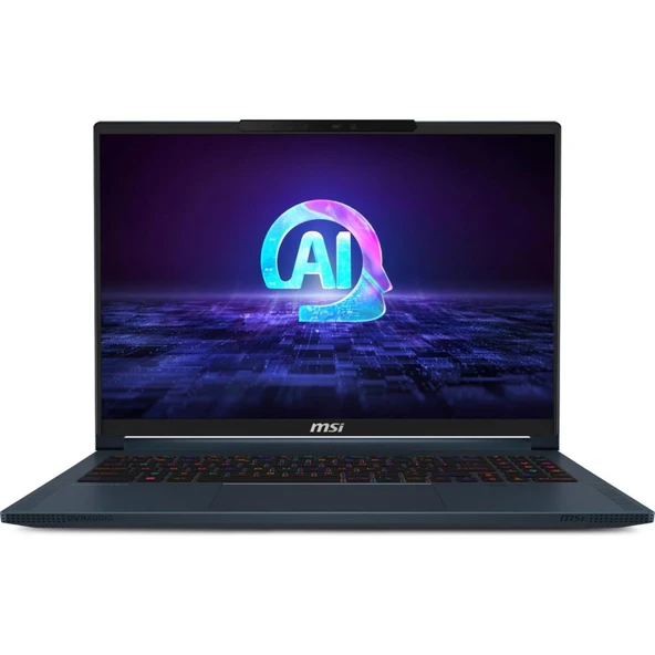 MSI Stealth 16 AI Studio A1VGG-035TR Ultra 9 185H 32 GB 2 TB SSD RTX4070 16" WQXGA Gaming Laptop - TESHİR ürün görseli 1