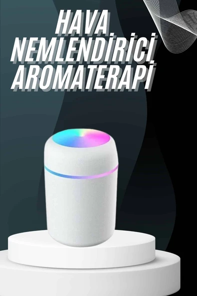 Hava Nemlendirici Buhar Makinesi Led Işıklı USB Dekoratif Nemlendirici ürün görseli 1