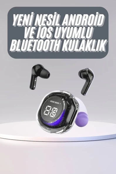 Kulak İçi Bluetooth Kulaklık ANC ENC Özellikli Şarj Göstergeli Kablosuz Kulaklık ürün görseli 1