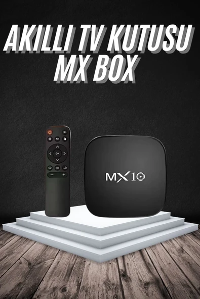 Akıllı TV kutusu Mx Box Android 7.1 TV kutusu 2.4G Wifi ürün görseli 1