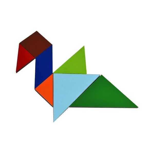 RD5144 Redka Renkli Tangram - Resim 3