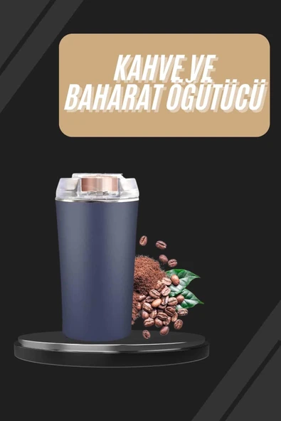 Dayanıklı Paslanmaz Çelik Kolay Kullanım Kahve Ve Baharat Öğütücü ürün görseli 1