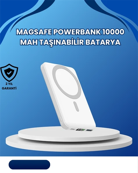 MagSafe Uyumlu 10000 mAh Powerbank ürün görseli 1