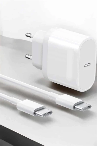 Güç Adaptörü ve Kablosu Şarj Aleti 15/15 Pro Max Uyumlu Hızlı Şarj ürün görseli 1