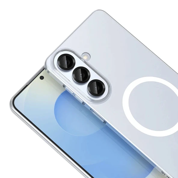 Samsung S26 Magsafe Sert Şeffaf Telefon Kılıfı ürün görseli 1