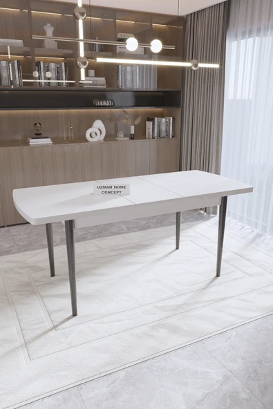 UZMHOME Tokyo Mutfak Masası Yemek Masası 80 x 130 Açılabilir Masa ürün görseli 1