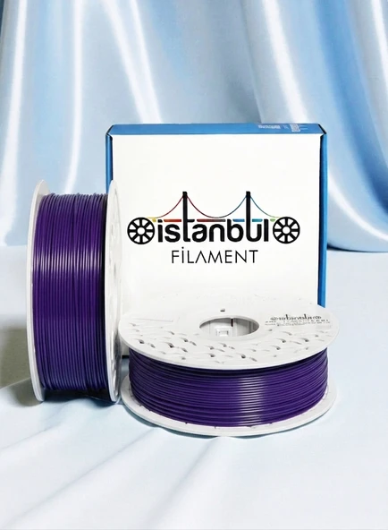 3D Baskı Abs Filament Mor 1 kg  1,75MM  0,05 mm Bambu Lab Uyumlu ürün görseli 1