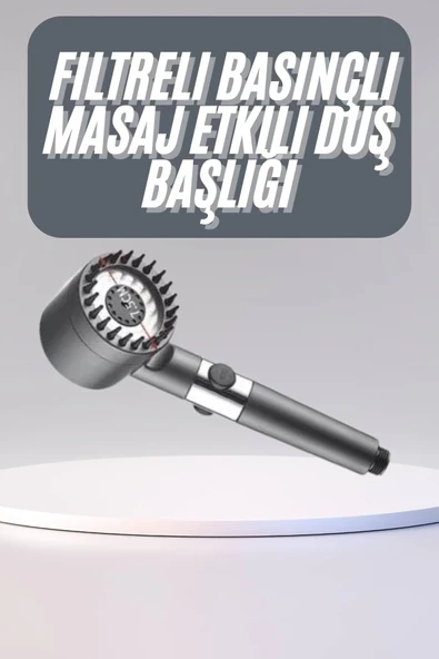 Yüksek Performanslı Masaj Etkili Su Tasarruflu Duş Başlığı Krom Kaplama Uzun Ömürlü ürün görseli 1