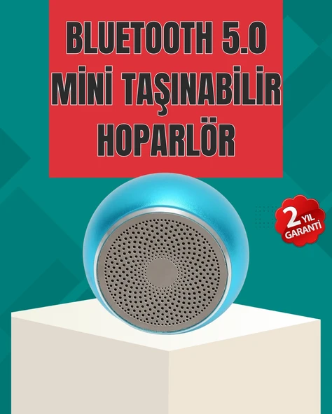 Taşınabilir Bluetooth Hoparlör | Eller Serbest Arama Özellikli ürün görseli 1