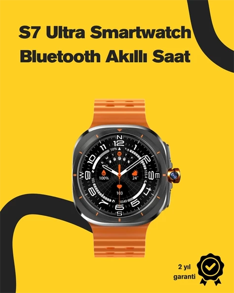 Bluetooth ve Sesli Görüşme Özellikli Akıllı Saat | 2" Ekran | 400 mAh Batarya ürün görseli 1