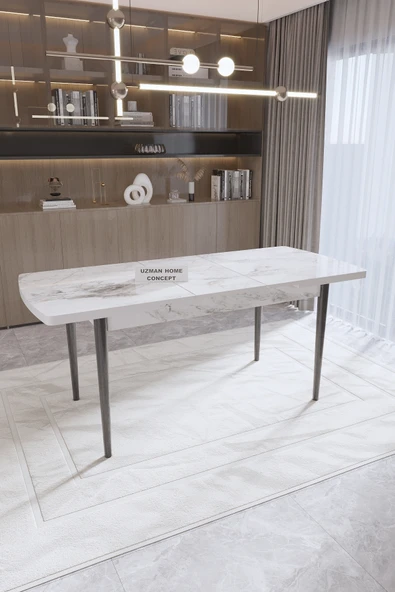 UZMHOME Tokyo Mutfak Masası Yemek Masası 80 x 130 Açılabilir Masa ürün görseli 1