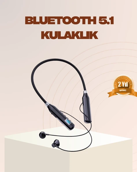 Bluetooth 5.1 Kablosuz Kulaklık – Net Ses ve Güçlü Bağlantı ürün görseli 1