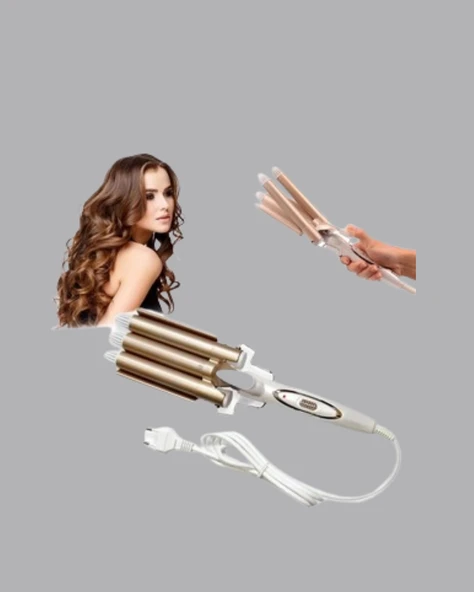 Profesyonel Kullanıma Uygun Bukle Maşası - Resim 5