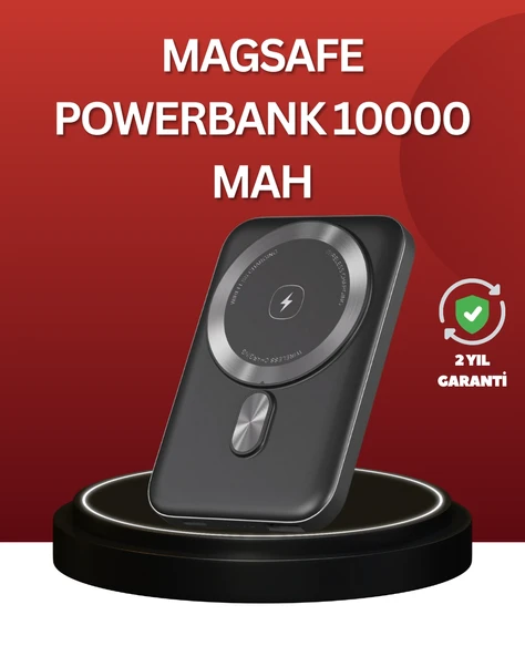 Kablosuz ve Kablolu Kullanım Sunan Taşınabilir Powerbank ürün görseli 1