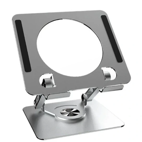 360 Derece Dönebilen Yükseltilmiş Masaüstü Ayarlanabilir Metal Tablet Standı ürün görseli 1