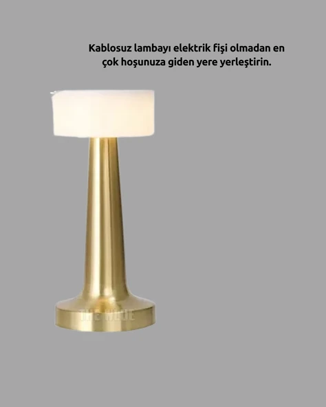 DEKORATİF MASA LAMBASI - Resim 3