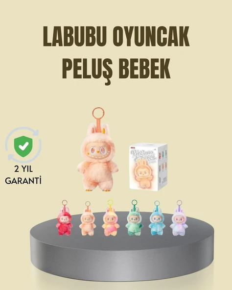 Dekoratif Labubu Peluş Figür Oyuncak Yeni Seri ürün görseli 1