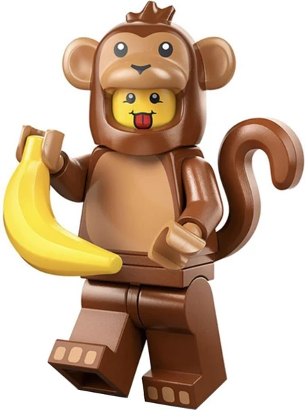 LEGO Minifigures 71051 Series 28 : 4.Monkey Costume ürün görseli 1