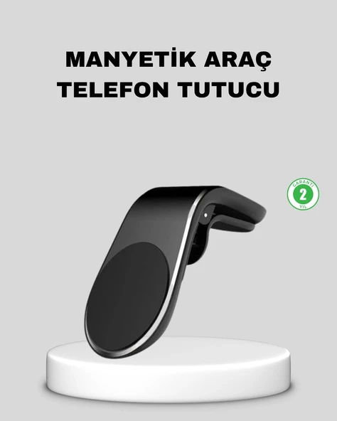 Manyetik Araç Telefon Tutucu 360° Dönebilen ve Sarsıntısız Güçlü Mıknatıslı ürün görseli 1