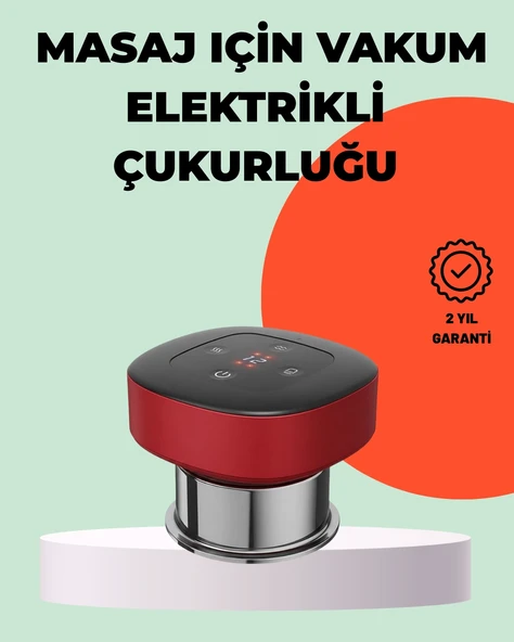 Taşınabilir Elektrikli Kupa Terapisi Masaj Cihazı Boyun Sırt Bacak ürün görseli 1