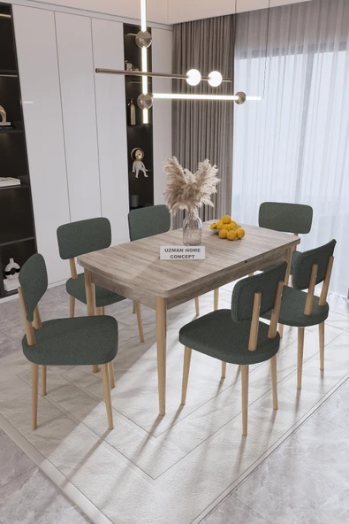 UZMHOME Visco Yemek Odası Takımı Mutfak Masa Takımı Yemek Masası Mutfak Takımı ürün görseli 1