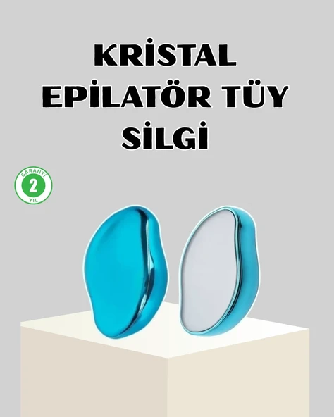 Kristal Epilatör – Tüy ve Ölü Deri Temizliği İçin Yenilikçi Çözüm ürün görseli 1