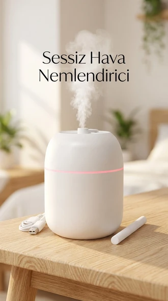 Hava Nemlendirici Buhar Makinesi 220ml Kapasiteli Uygun Boyutlu Ev ve Ofis Kullanımı ürün görseli 1