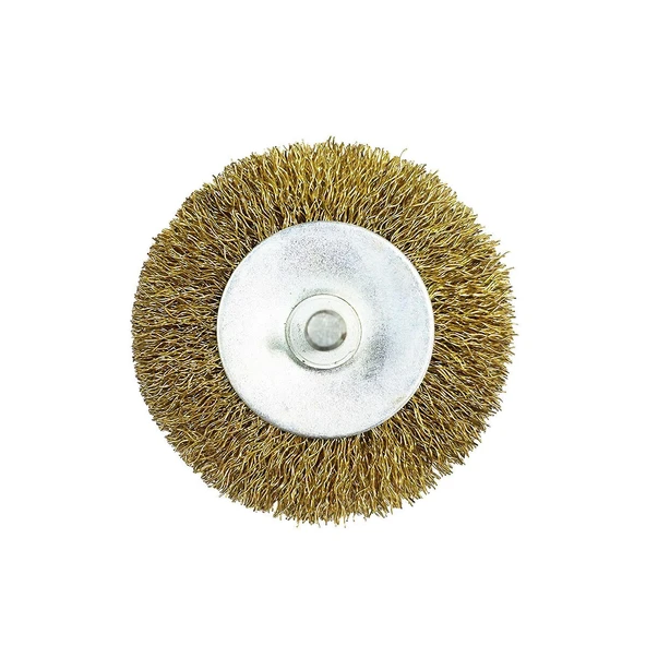 ZARGANA TELLİ PİMLİ DAİRE FIRÇA 60 mm - Resim 3