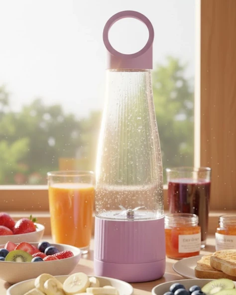 Sağlıklı Yaşam İçin 400 ml Taşınabilir Blender ürün görseli 1