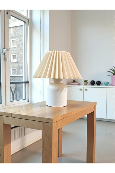 NESTVİBE Nestvibe Şık Masa Lambası Modern Dekor Abajur ürün görseli 1